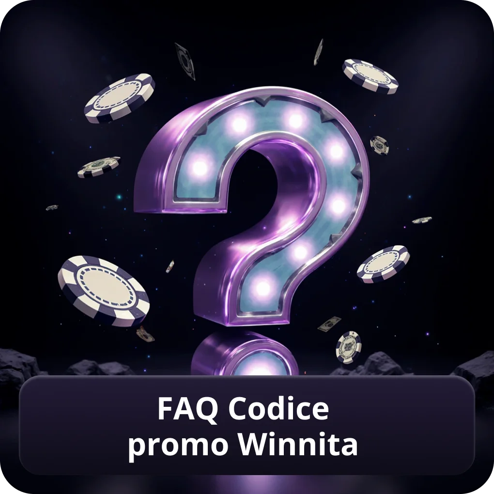 FAQ Codice promo Winnita risposte FAQ Codice promo Winnita