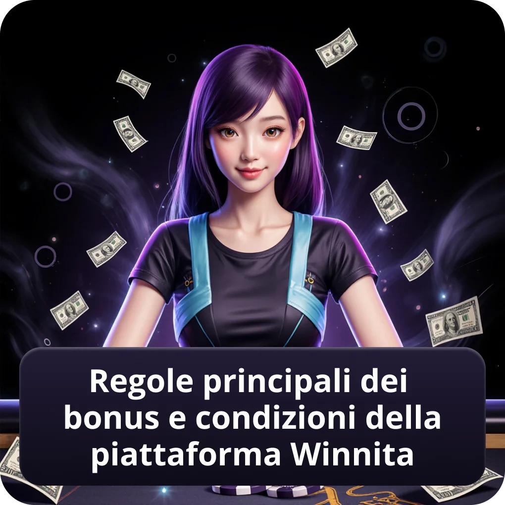 Regole principali dei bonus e condizioni della piattaforma Winnita spiegazione Regole principali dei bonus e condizioni della piattaforma Winnita